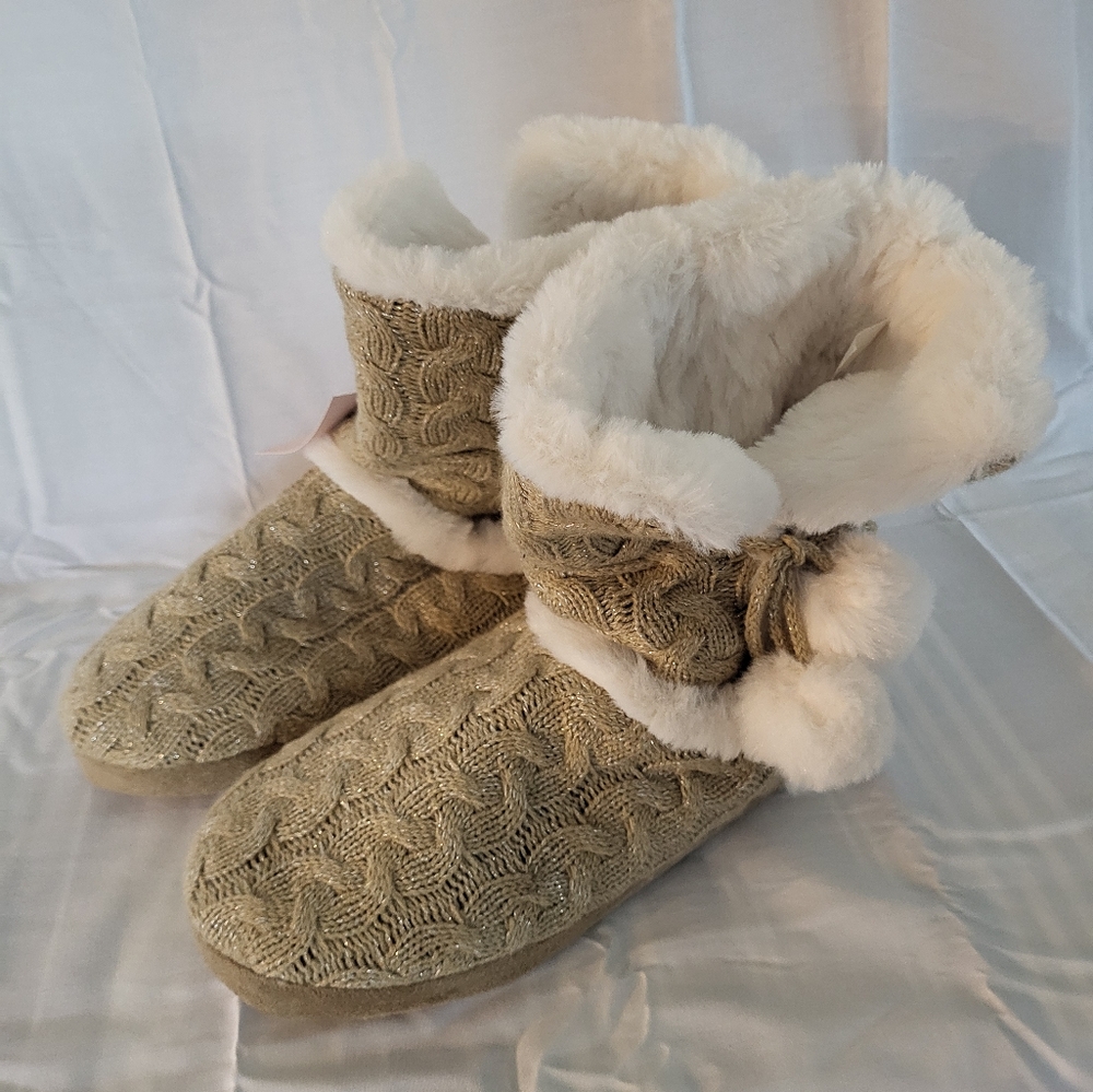 Chinese Laundry Women's Indoor/Outdoor Non-Slip Sole House Slipper Size L(9-10)